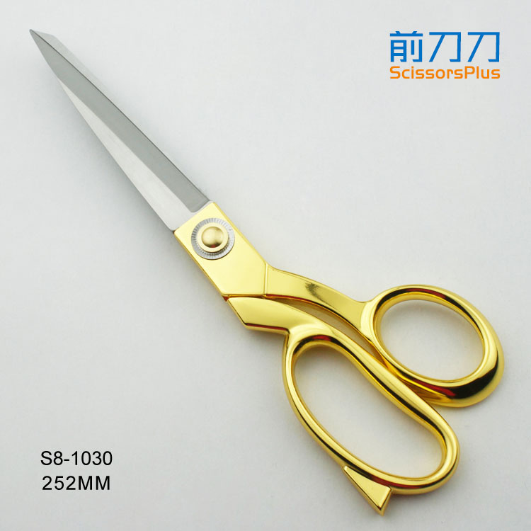 金色手柄鋒利裁縫剪刀 S8-1030